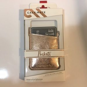 New sealed Stick-on card holder